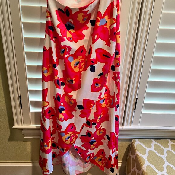 Crosby Silk One-Shoulder Gown - Picture 1 of 7